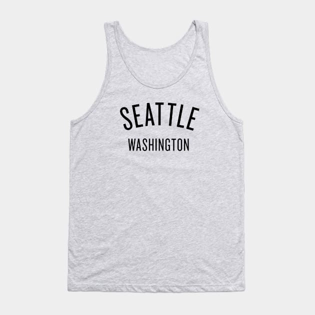 Seattle, Washington Tank Top by whereabouts